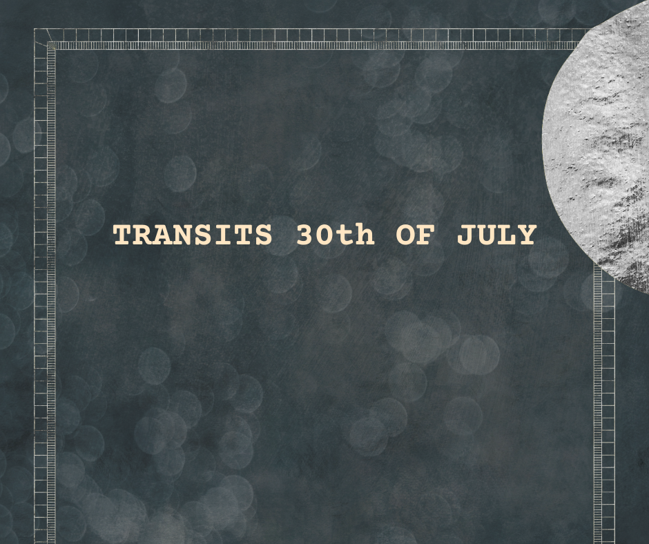 Transit of July 30, 2022: Mercury in Leo in opposition to Saturn in Aquarius