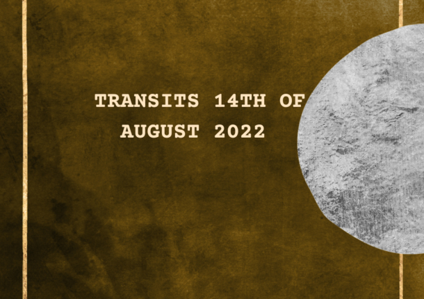 Transit of  Aug. 14, 2022: Sun in Leo opposition Saturn in Aquarius
