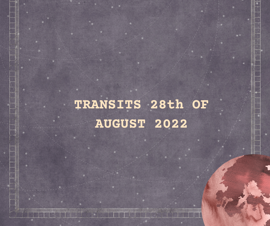 Transit of Aug. 28, 2022: Venus in Leo opposition Saturn in Aquarius